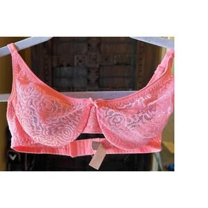 Victoria's Secret Pink Lace Bra Size 32D